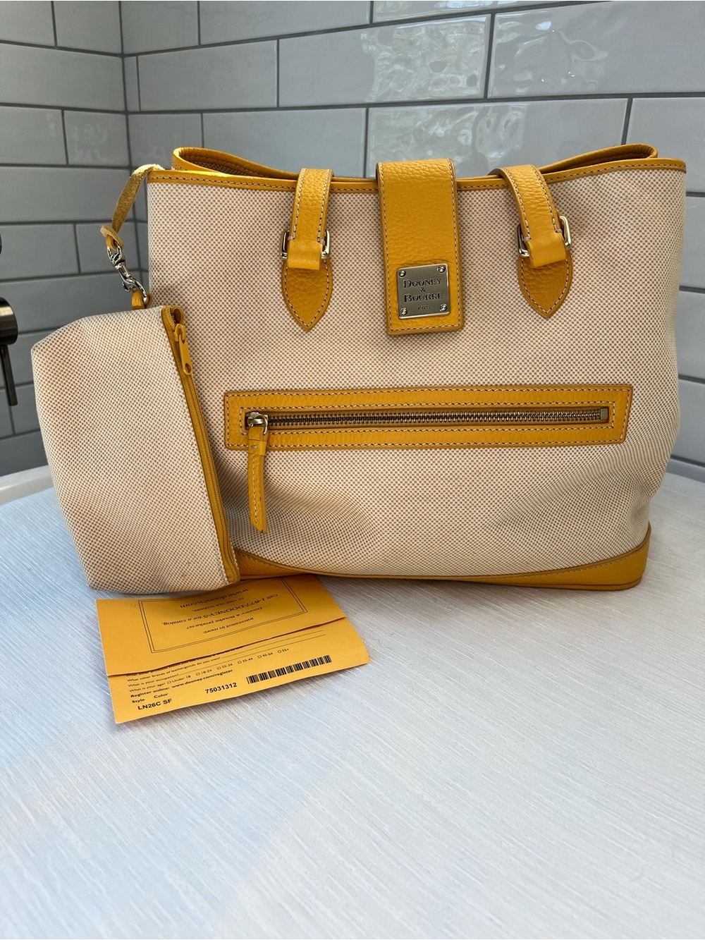 Dooney & Bourke Sunflower Tote